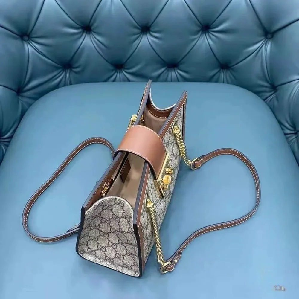 Authentic Gucci with Chain,Shoulder Bag, new include copy of the receipt, small - Picture 5 of 9